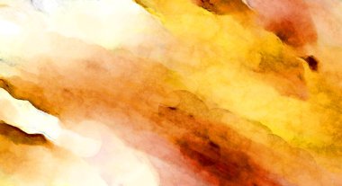 Soyut suluboya sanat eserleri. Fırça boyalı dijital resim. Renkli yaratıcı suluboya çizimi.