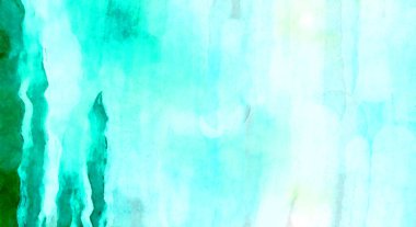 Soyut suluboya sanat eserleri. Fırça boyalı dijital resim. Renkli yaratıcı suluboya çizimi.