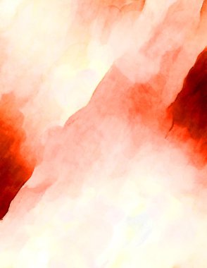 Soyut suluboya sanat eserleri. Fırça boyalı dijital resim. Renkli yaratıcı suluboya çizimi.