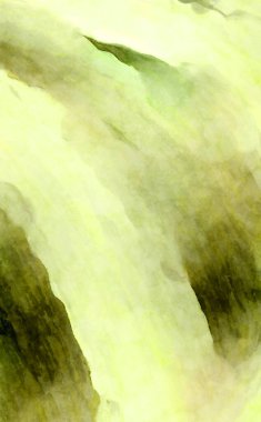 Soyut suluboya sanat eserleri. Fırça boyalı dijital resim. Renkli yaratıcı suluboya çizimi.