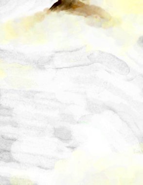 Soyut suluboya sanat eserleri. Fırça boyalı dijital resim. Renkli yaratıcı suluboya çizimi.