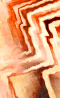 Soyut suluboya sanat eserleri. Fırça boyalı dijital resim. Renkli yaratıcı suluboya çizimi.