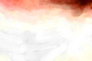 Soyut suluboya sanat eserleri. Fırça boyalı dijital resim. Renkli yaratıcı suluboya çizimi.