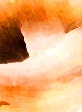 Soyut suluboya sanat eserleri. Fırça boyalı dijital resim. Renkli yaratıcı suluboya çizimi.