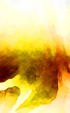 Soyut suluboya sanat eserleri. Fırça boyalı dijital resim. Renkli yaratıcı suluboya çizimi.