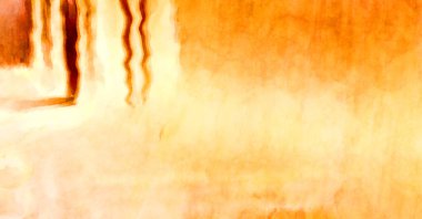 Soyut suluboya sanat eserleri. Fırça boyalı dijital resim. Renkli yaratıcı suluboya çizimi.