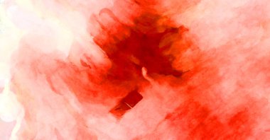 Soyut suluboya sanat eserleri. Fırça boyalı dijital resim. Renkli yaratıcı suluboya çizimi.