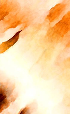 Soyut suluboya sanat eserleri. Fırça boyalı dijital resim. Renkli yaratıcı suluboya çizimi.