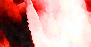 Soyut suluboya sanat eserleri. Fırça boyalı dijital resim. Renkli yaratıcı suluboya çizimi.