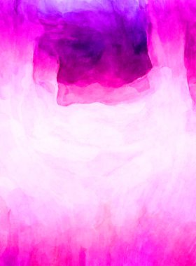 Soyut suluboya sanat eserleri. Fırça boyalı dijital resim. Renkli yaratıcı suluboya çizimi.