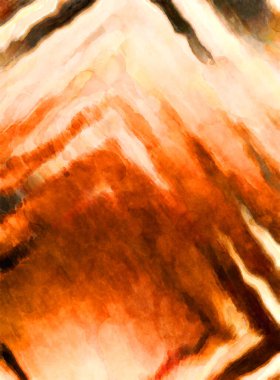 Soyut suluboya sanat eserleri. Fırça boyalı dijital resim. Renkli yaratıcı suluboya çizimi.