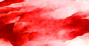 Soyut suluboya sanat eserleri. Fırça boyalı dijital resim. Renkli yaratıcı suluboya çizimi.