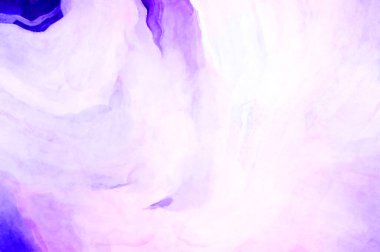 Soyut suluboya sanat eserleri. Fırça boyalı dijital resim. Renkli yaratıcı suluboya çizimi.