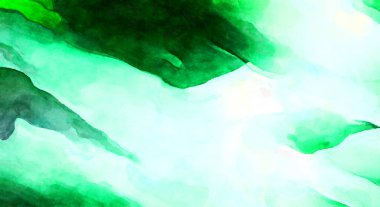 Soyut suluboya sanat eserleri. Fırça boyalı dijital resim. Renkli yaratıcı suluboya çizimi.