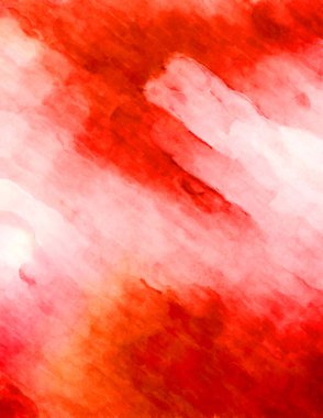 Soyut suluboya sanat eserleri. Fırça boyalı dijital resim. Renkli yaratıcı suluboya çizimi.