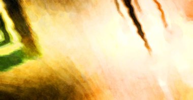 Soyut suluboya sanat eserleri. Fırça boyalı dijital resim. Renkli yaratıcı suluboya çizimi.