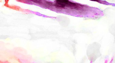 Soyut suluboya sanat eserleri. Fırça boyalı dijital resim. Renkli yaratıcı suluboya çizimi.