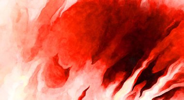 Soyut suluboya sanat eserleri. Fırça boyalı dijital resim. Renkli yaratıcı suluboya çizimi.