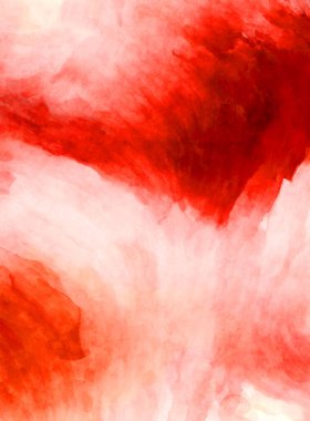 Soyut suluboya sanat eserleri. Fırça boyalı dijital resim. Renkli yaratıcı suluboya çizimi.