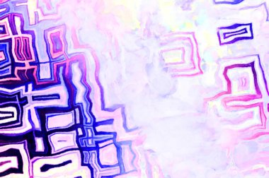 Soyut suluboya sanat eserleri. Fırça boyalı dijital resim. Renkli yaratıcı suluboya çizimi.