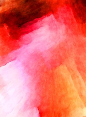 Soyut suluboya sanat eserleri. Fırça boyalı dijital resim. Renkli yaratıcı suluboya çizimi.