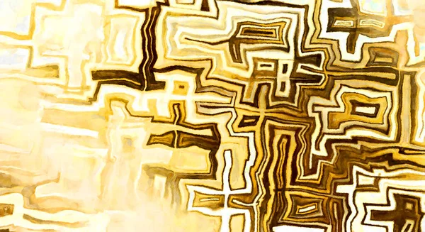 Acuarela Abstracta Expresiva Pincel Pintado Pintura Arte Digital Colorida Acuarela —  Fotos de Stock