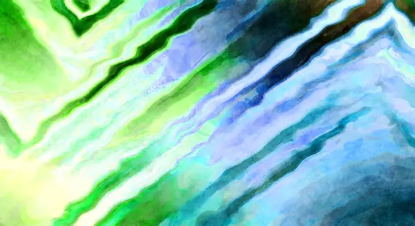 Expressive Abstract Watercolor Artwork Brush Painted Digital Art Painting Colorful — Stock Photo, Image