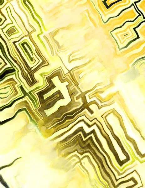 Soyut suluboya sanat eserleri. Fırça boyalı dijital resim. Renkli yaratıcı suluboya çizimi.