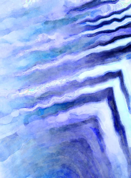 Expressief Abstract Aquarel Kunstwerk Borstel Geschilderd Digitale Kunst Schilderen Kleurrijke — Stockfoto