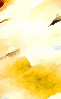 Soyut suluboya sanat eserleri. Fırça boyalı dijital resim. Renkli yaratıcı suluboya çizimi.