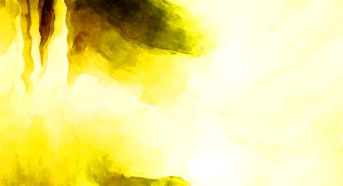 Soyut suluboya sanat eserleri. Fırça boyalı dijital resim. Renkli yaratıcı suluboya çizimi.