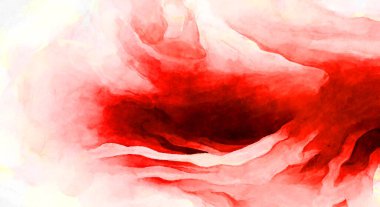 Soyut suluboya sanat eserleri. Fırça boyalı dijital resim. Renkli yaratıcı suluboya çizimi.