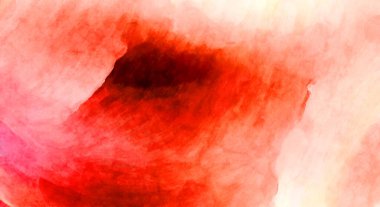 Soyut suluboya sanat eserleri. Fırça boyalı dijital resim. Renkli yaratıcı suluboya çizimi.