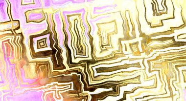 Soyut suluboya sanat eserleri. Fırça boyalı dijital resim. Renkli yaratıcı suluboya çizimi.