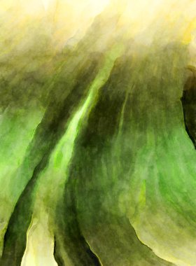 Soyut suluboya sanat eserleri. Fırça boyalı dijital resim. Renkli yaratıcı suluboya çizimi.