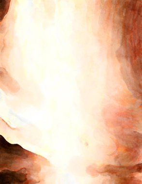 Soyut suluboya sanat eserleri. Fırça boyalı dijital resim. Renkli yaratıcı suluboya çizimi.