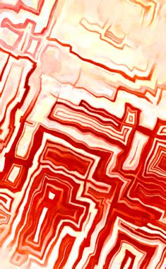 Soyut suluboya sanat eserleri. Fırça boyalı dijital resim. Renkli yaratıcı suluboya çizimi.