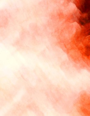 Soyut suluboya sanat eserleri. Fırça boyalı dijital resim. Renkli yaratıcı suluboya çizimi.