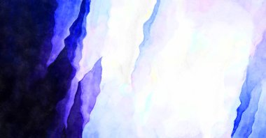 Soyut suluboya sanat eserleri. Fırça boyalı dijital resim. Renkli yaratıcı suluboya çizimi.