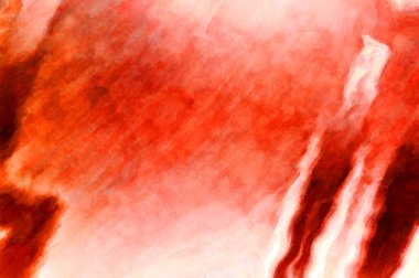 Soyut suluboya sanat eserleri. Fırça boyalı dijital resim. Renkli yaratıcı suluboya çizimi.