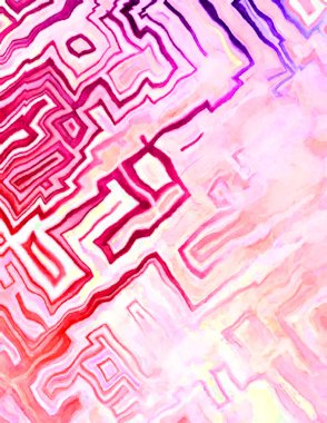 Soyut suluboya sanat eserleri. Fırça boyalı dijital resim. Renkli yaratıcı suluboya çizimi.