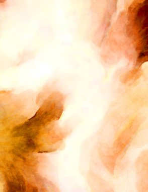 Soyut suluboya sanat eserleri. Fırça boyalı dijital resim. Renkli yaratıcı suluboya çizimi.