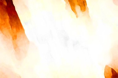 Soyut suluboya sanat eserleri. Fırça boyalı dijital resim. Renkli yaratıcı suluboya çizimi.