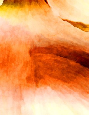 Soyut suluboya sanat eserleri. Fırça boyalı dijital resim. Renkli yaratıcı suluboya çizimi.