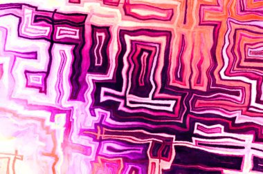 Soyut suluboya sanat eserleri. Fırça boyalı dijital resim. Renkli yaratıcı suluboya çizimi.