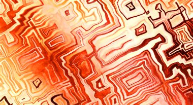 Soyut suluboya sanat eserleri. Fırça boyalı dijital resim. Renkli yaratıcı suluboya çizimi.