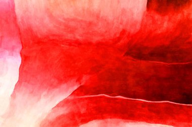 Soyut suluboya sanat eserleri. Fırça boyalı dijital resim. Renkli yaratıcı suluboya çizimi.