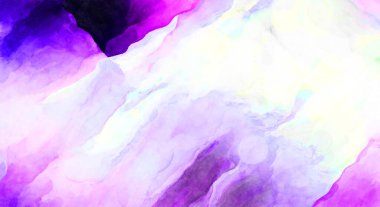 Soyut suluboya sanat eserleri. Fırça boyalı dijital resim. Renkli yaratıcı suluboya çizimi.