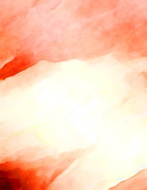 Soyut suluboya sanat eserleri. Fırça boyalı dijital resim. Renkli yaratıcı suluboya çizimi.