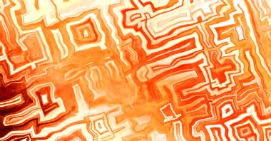 Soyut suluboya sanat eserleri. Fırça boyalı dijital resim. Renkli yaratıcı suluboya çizimi.